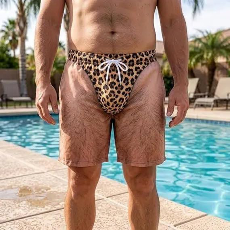 Men Funny Ugly Swim Trunks Nov - Swim Trunk Quick Dry recension och pris